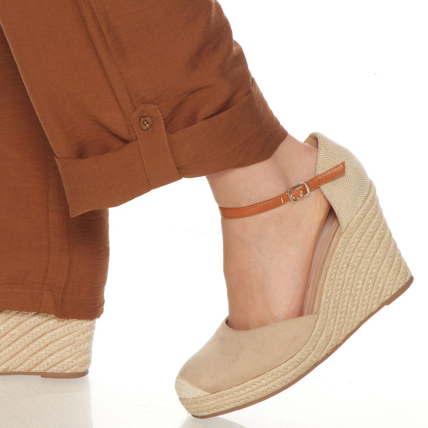 Pantalon Wide Leg Cargo Tiro Alto Pretina Elasticada Y Lazo-2