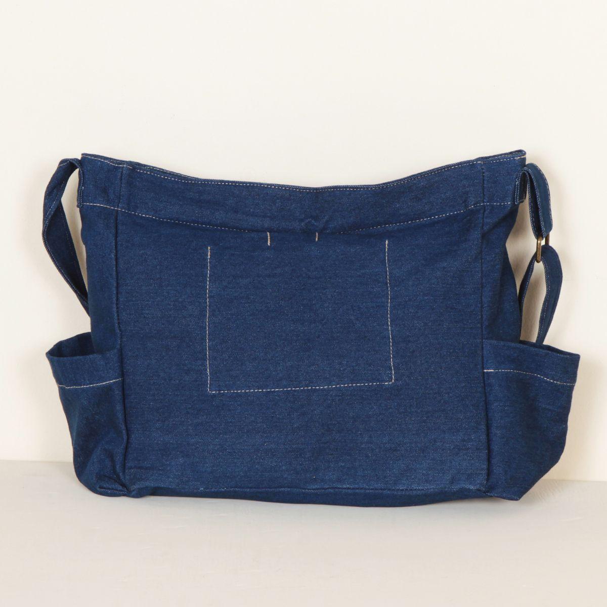 Bolso Denim Con Bolsillos-4