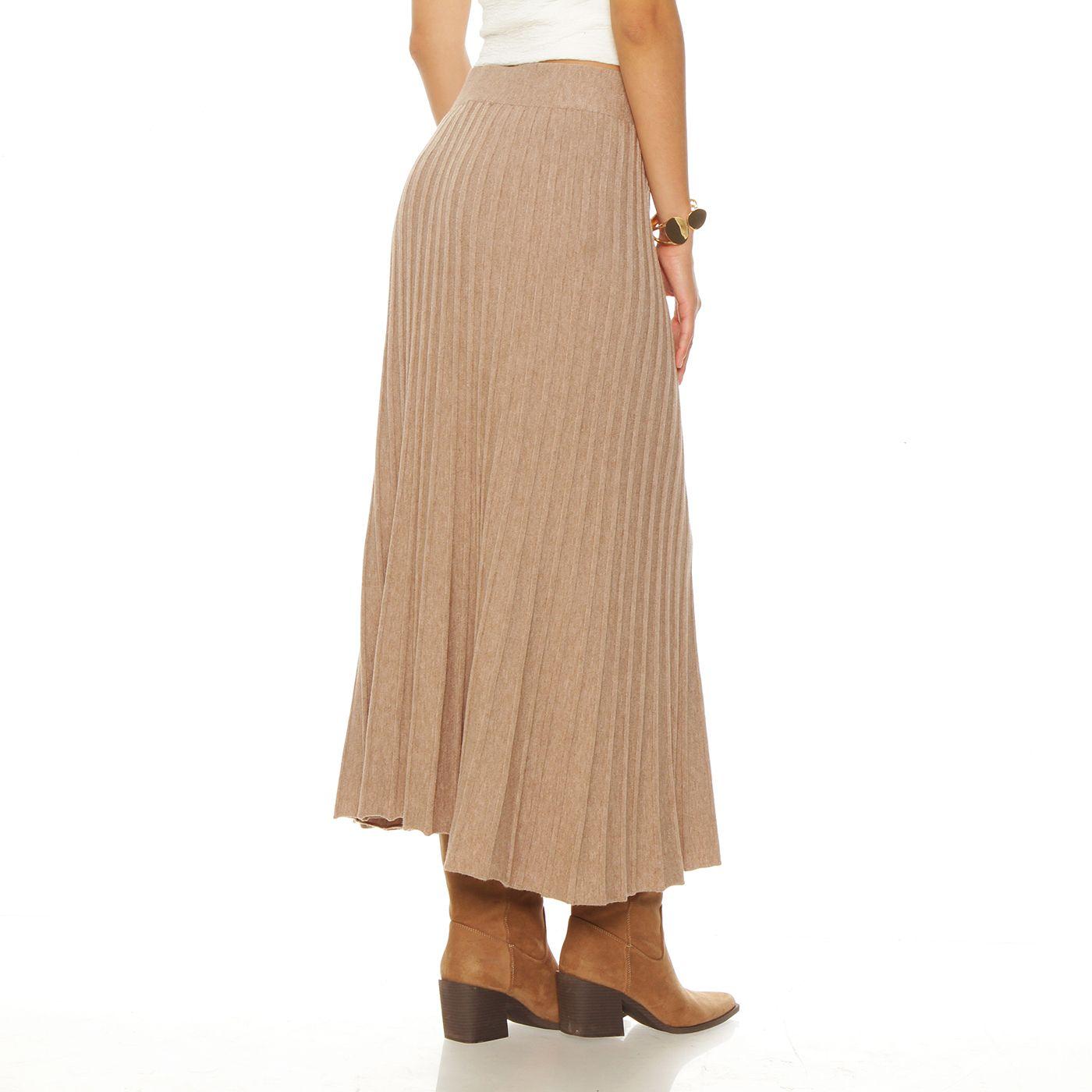 Falda Tejida Plisada-4