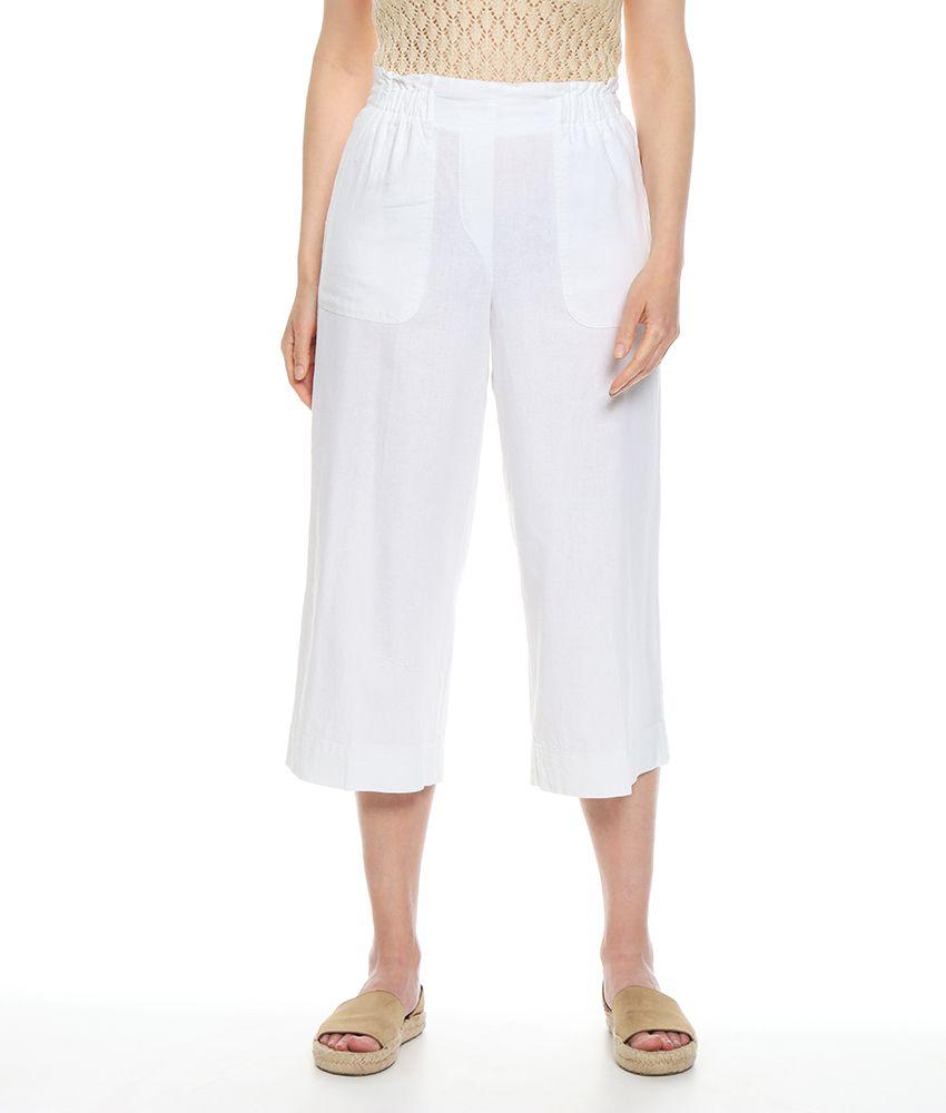 Pantalon Solido Pretina Basica Elasticada-0