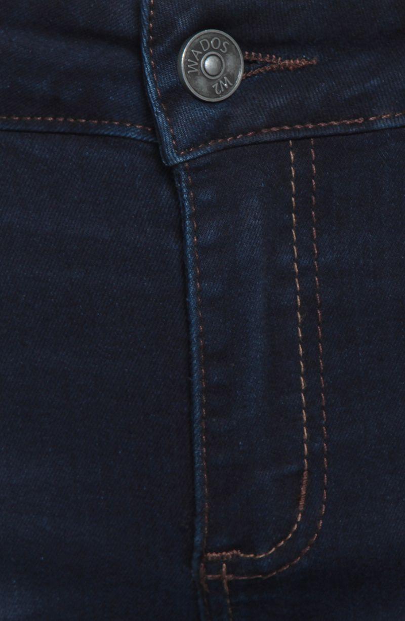 Jeans Recto Tiro Medio Pretina   Basica Un Boton-2