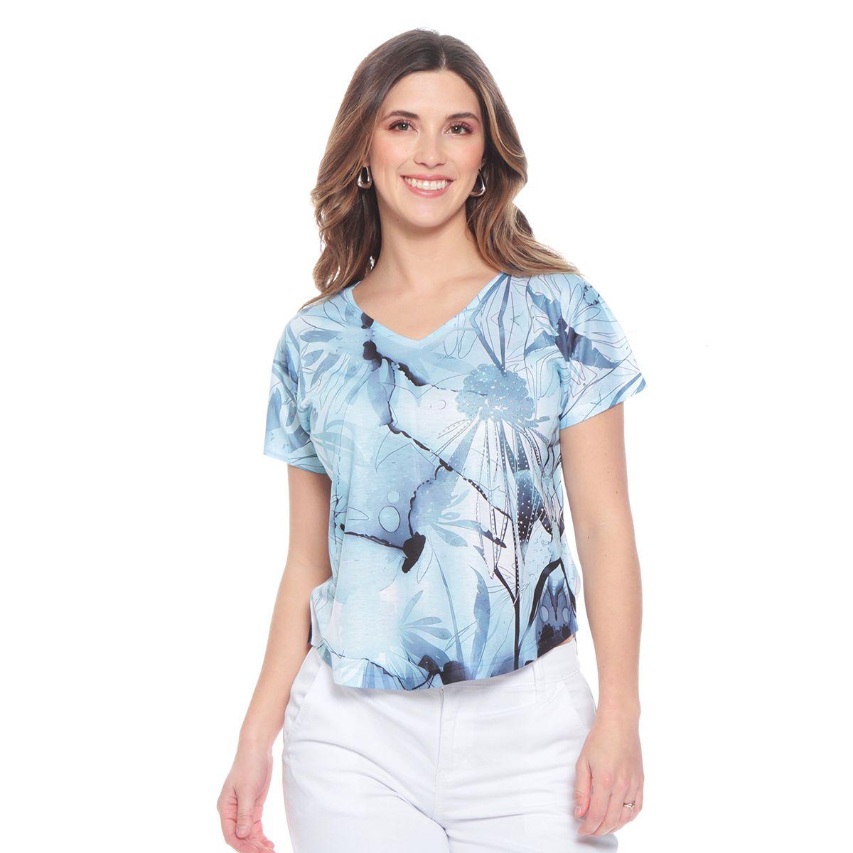 Polera Manga Corta Sublimada-0