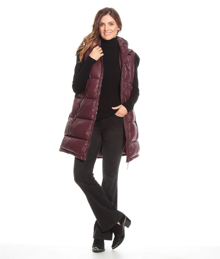 Sweater Manga Larga Globo Solido Cuello Alto-4