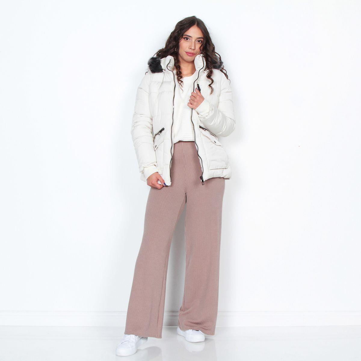 Sweater Manga Larga Escote Redondo Con Puno-5