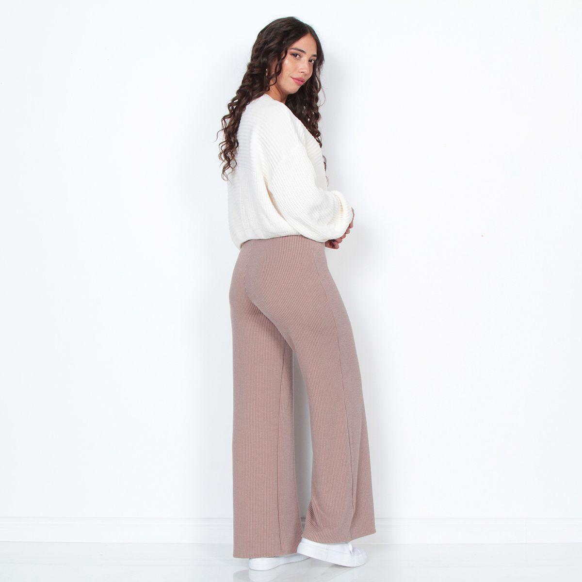 Sweater Manga Larga Escote Redondo Con Puno-7