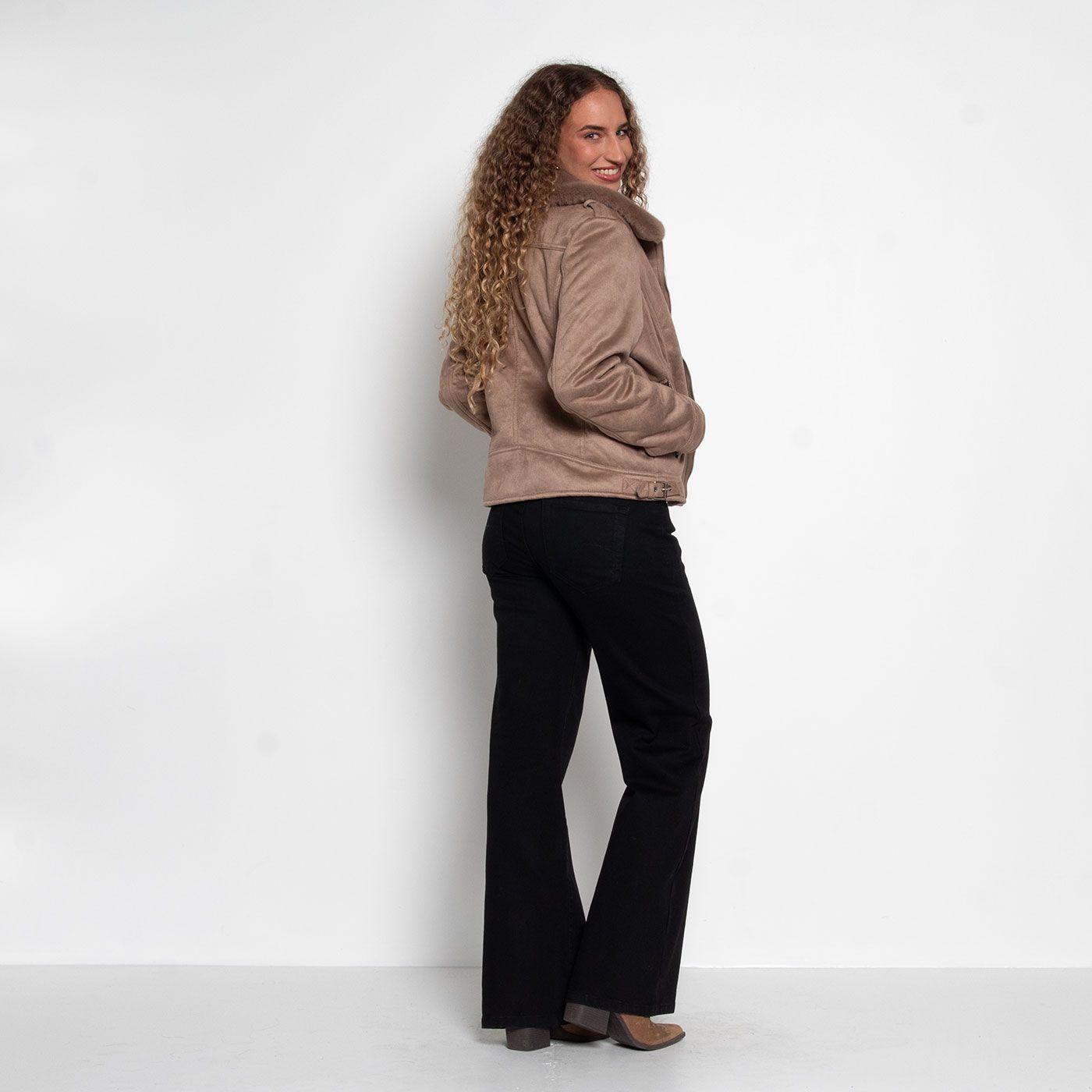 Jeans Basico Recto Tiro Alto Pretina Un Boton-7