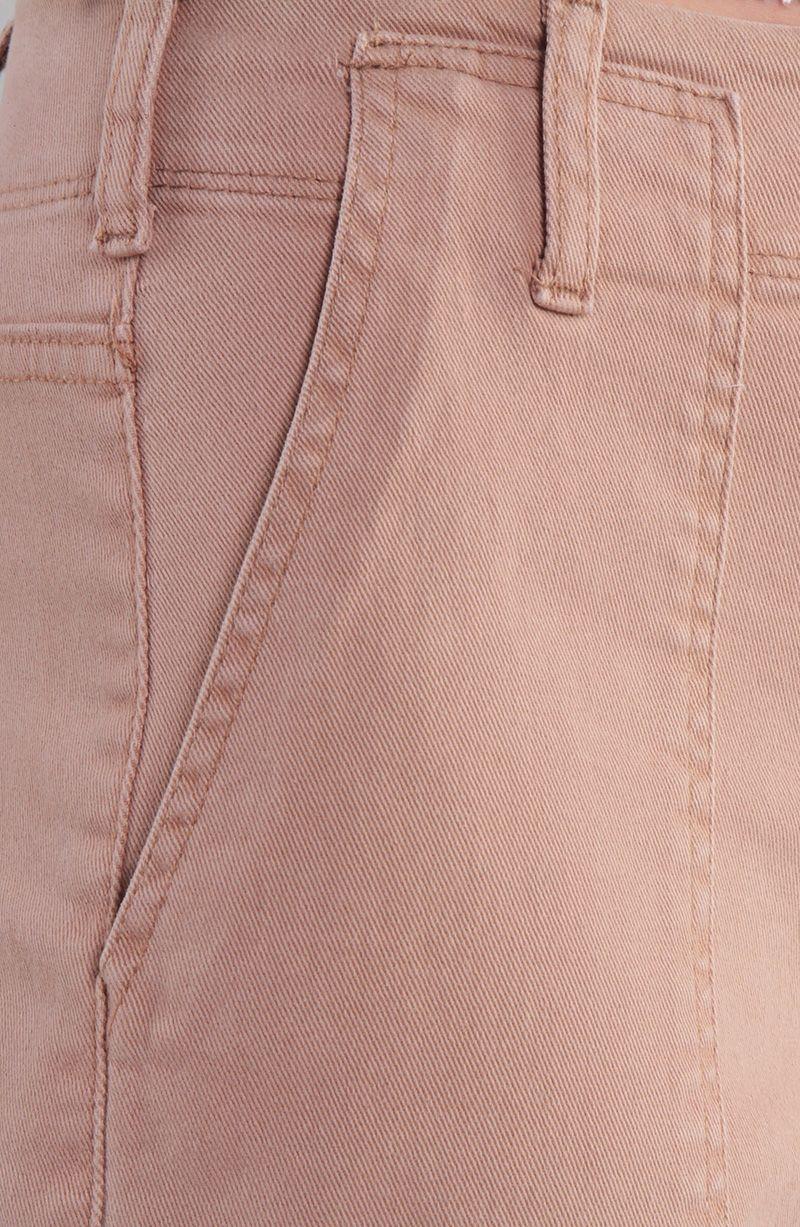 Jeans Cargo Wide Leg Tiro Alto Pretina Basica 1 Boton-2