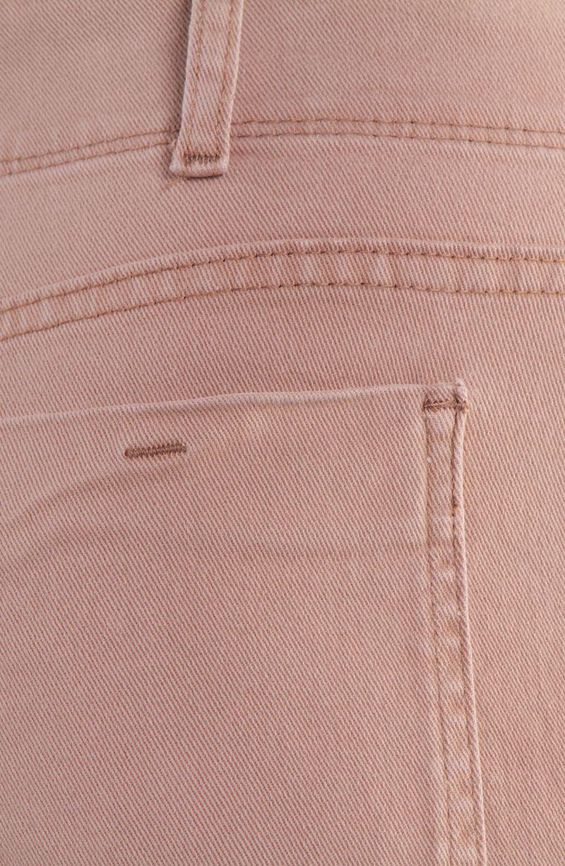 Jeans Cargo Wide Leg Tiro Alto Pretina Basica 1 Boton-3