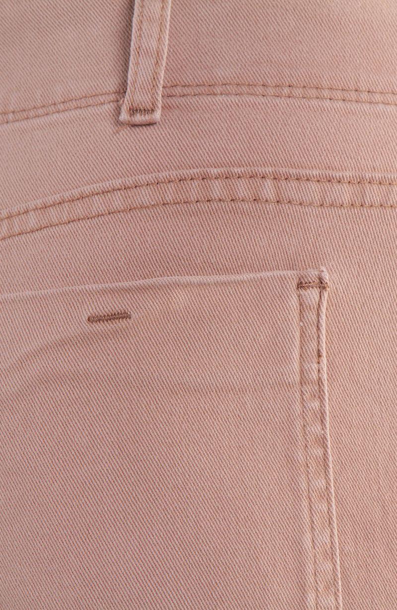 Jeans Cargo Wide Leg Tiro Alto Pretina Basica 1 Boton-3