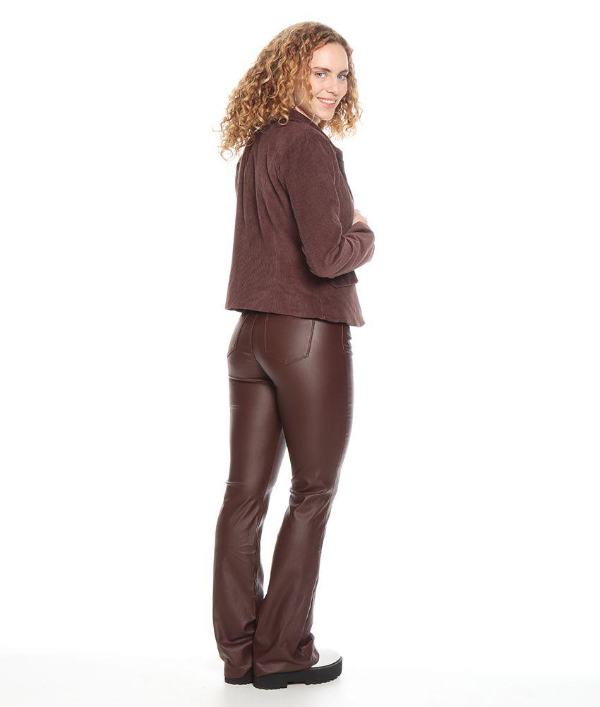 Blazer Cotele Con Forro Interno Con Bolsillos De Tapeta-4