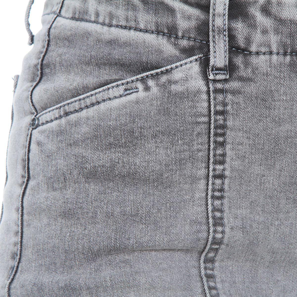 Jeans Wide Leg Tiro Alto Pretina Interna 1 Boton Corte Central-9