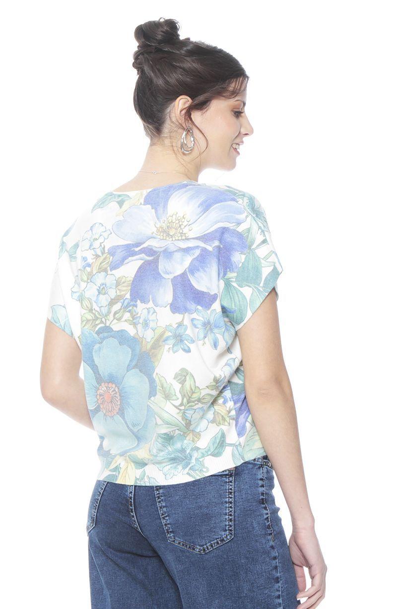 Sweater Manga Corta Sublimado Escote V-3