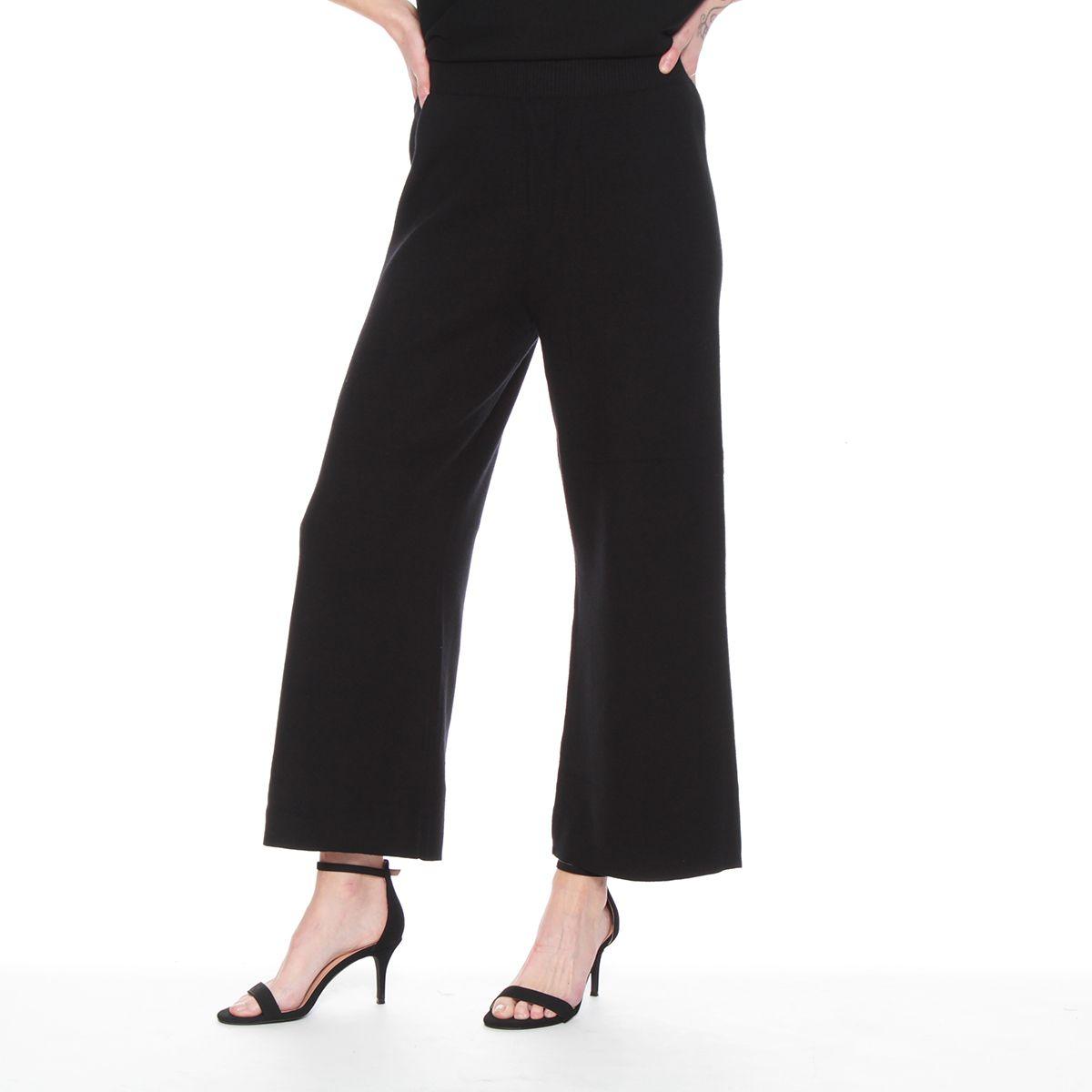 Conjunto Sweater M 3/4 Escote Redondo Y Pantalon Solido-2