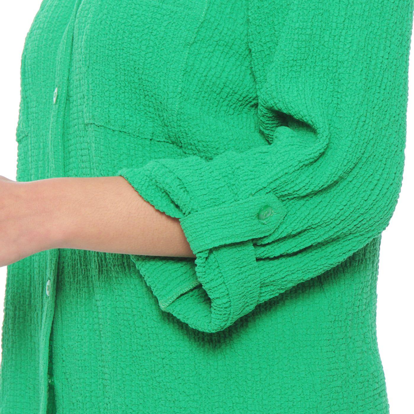 Blusa Manga Larga Solida-5