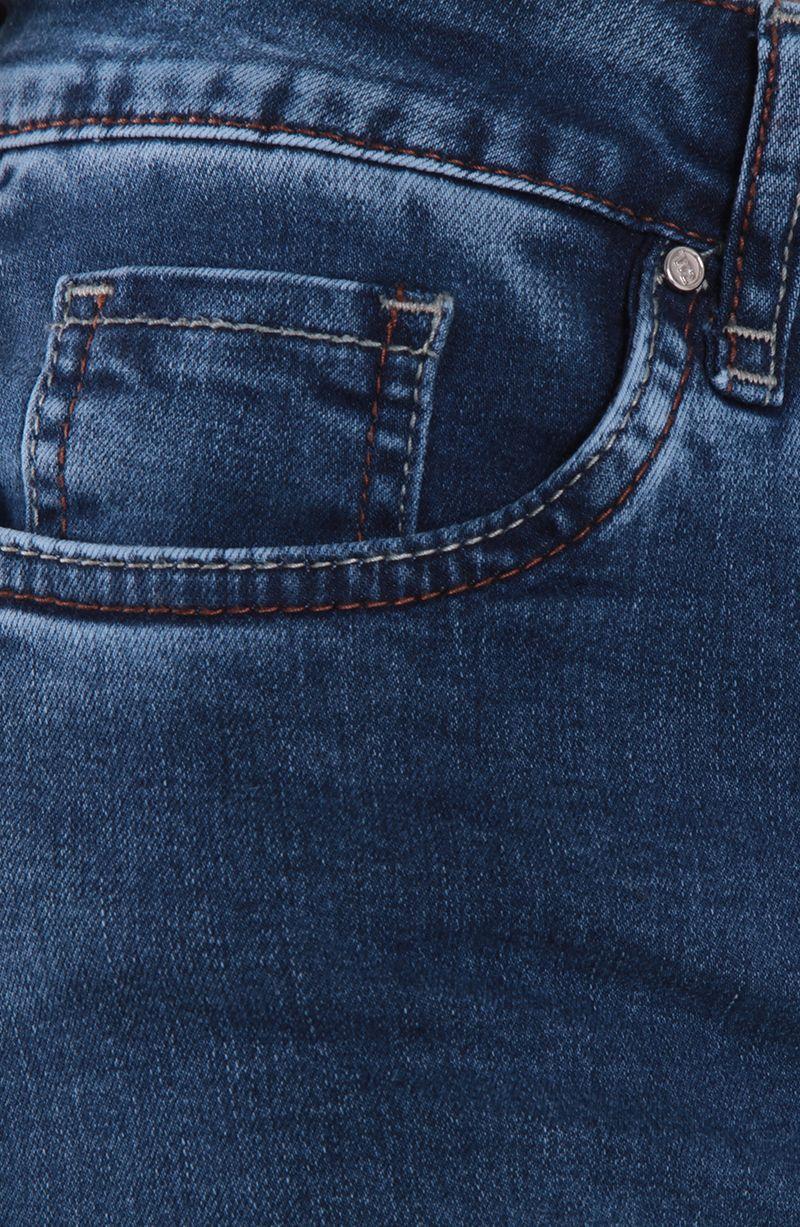 Jeans Wide Leg Tiro Alto Pretina Basica 1 Boton-2