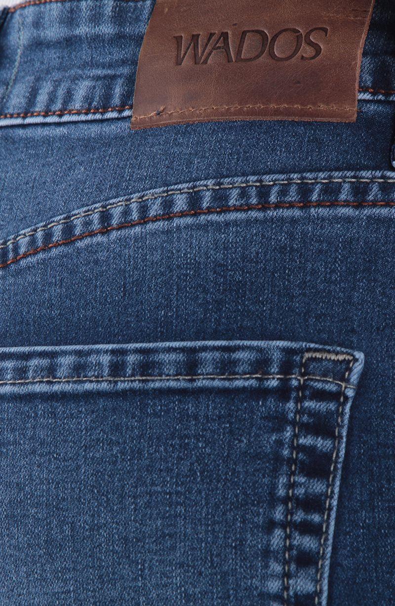 Jeans Wide Leg Tiro Alto Pretina Basica 1 Boton-3