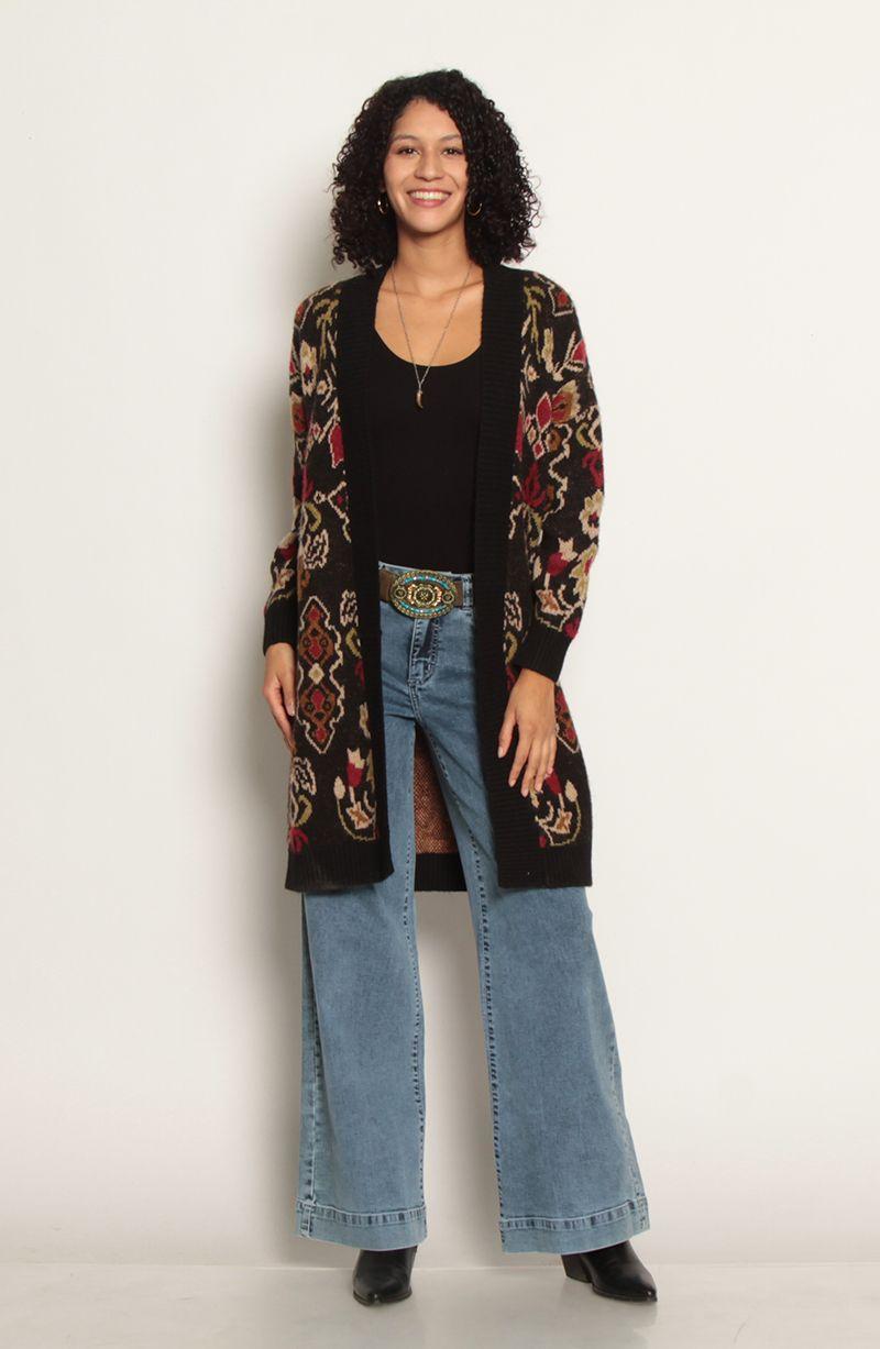 Chaleco Manga Larga    Estampado-2