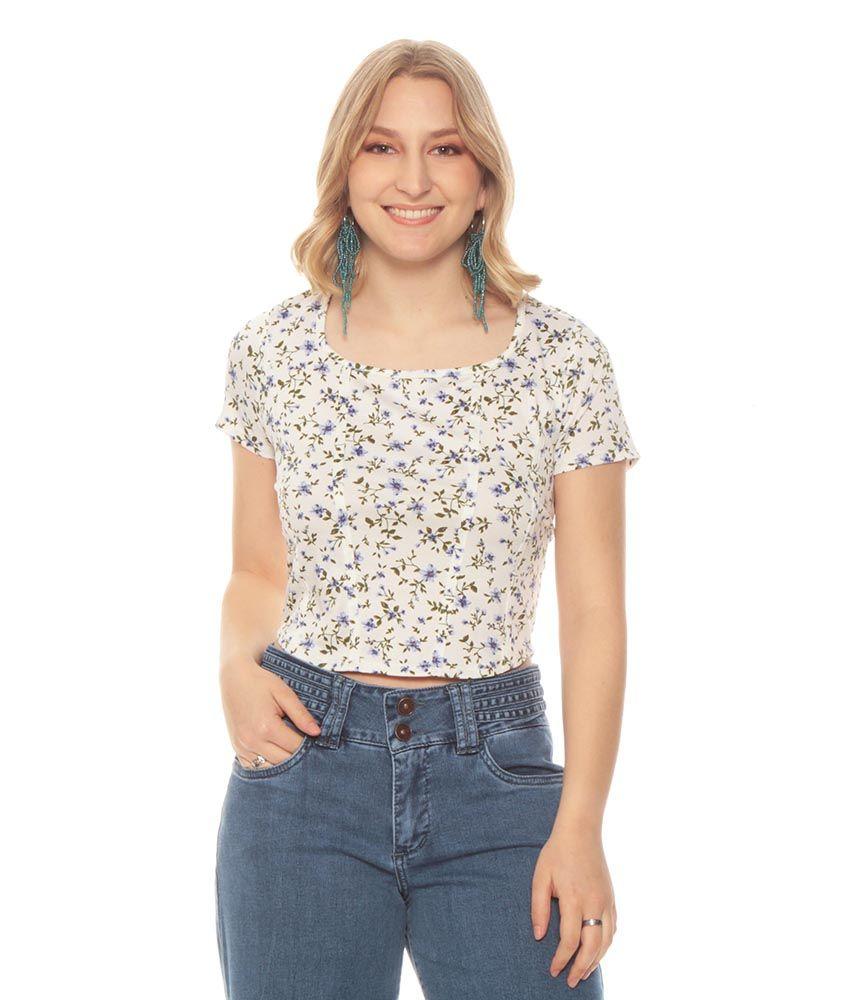 Polera Escote Redondo Manga Corta-0