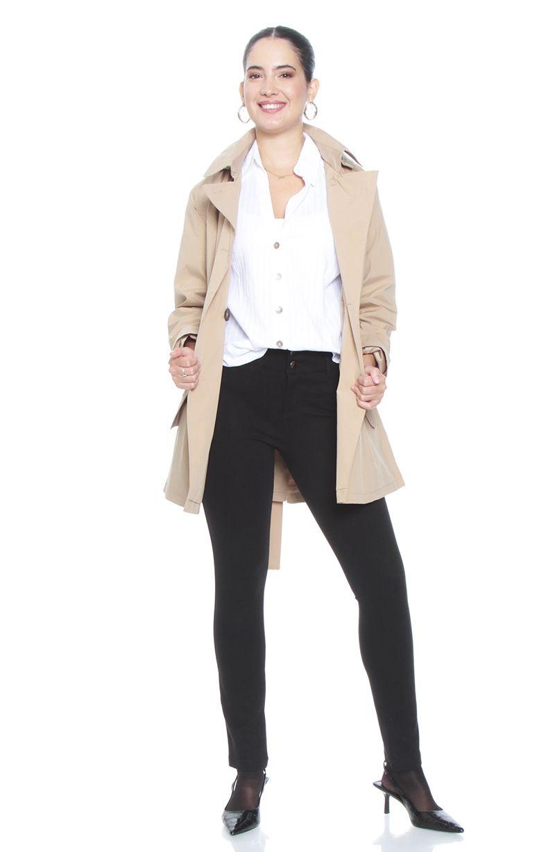 Ponte Pitillo Pretina Media Con Dos Botones Bolsillos Falsos-3