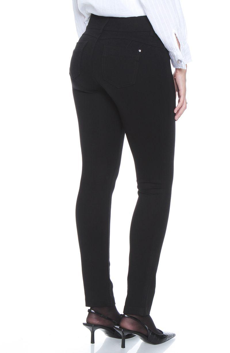 Ponte Pitillo Pretina Media Con Dos Botones Bolsillos Falsos-4