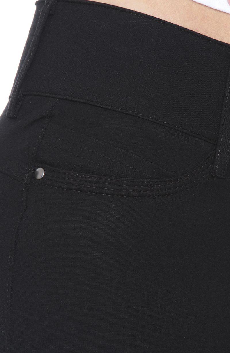 Ponte Pitillo Pretina Media Con Dos Botones Bolsillos Falsos-8