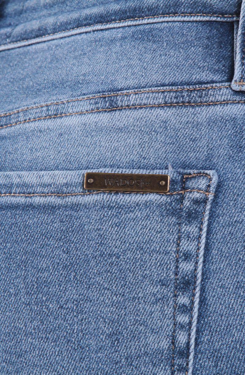 Jeans Wide Leg Tiro Medio Pretina Basica 1 Boton-2