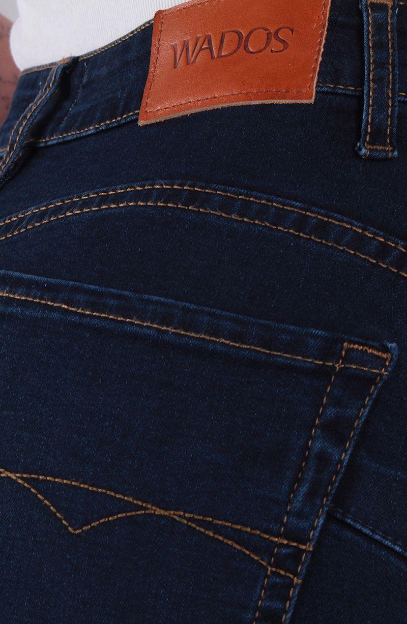 Jeans Wide Tiro Alto Secret Push Up Pretina Basica Un Boton-3