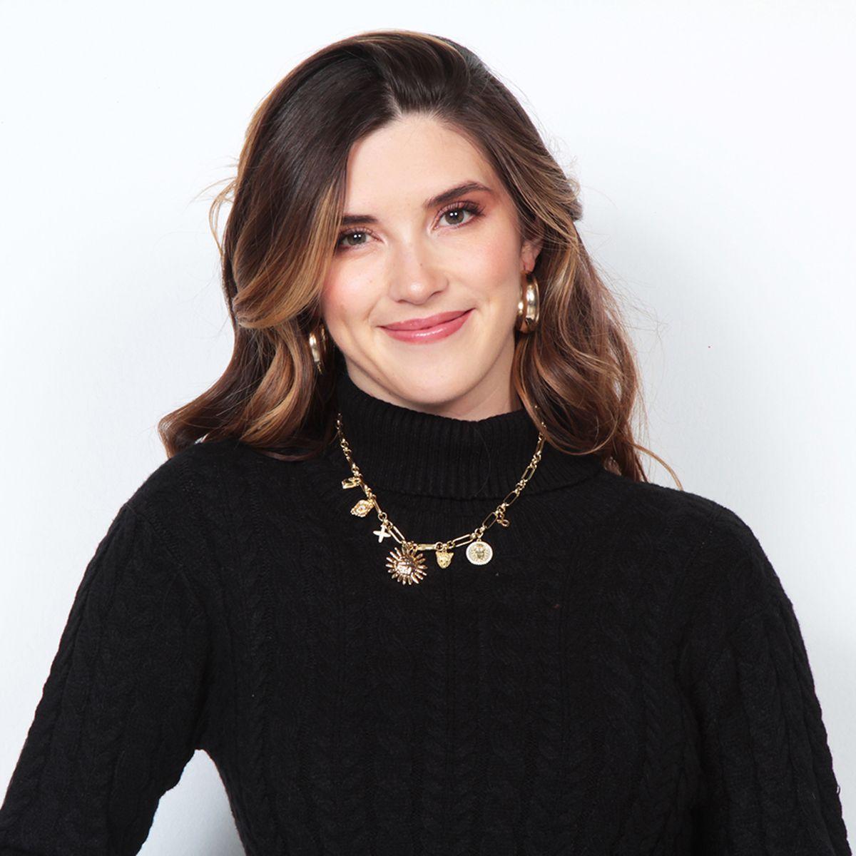 Sweater Cuello Alto Manga Larga  Solido-1