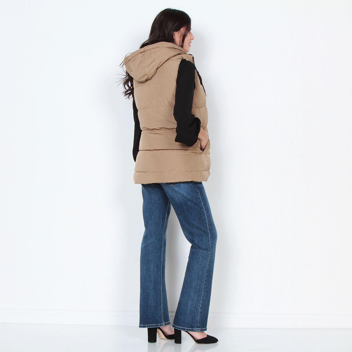 Parka Sin Manga Reversible Con Capucha-9