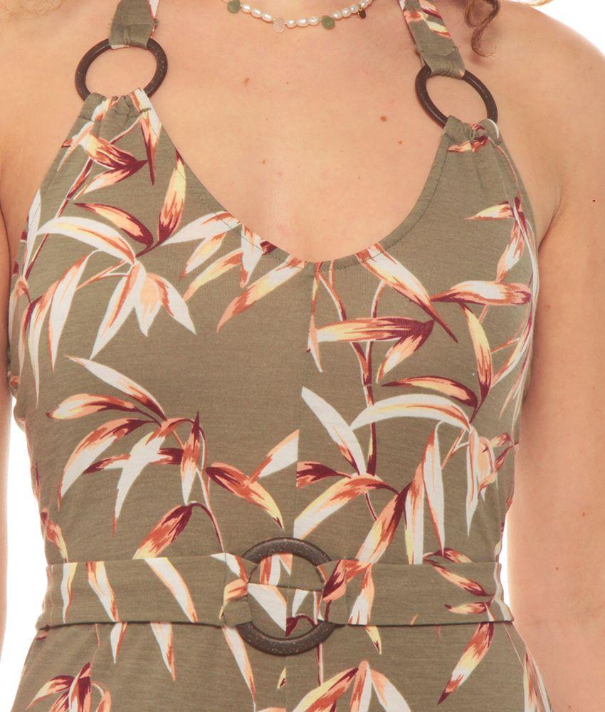 Enterito Estampado Con Lazo En Cintura Y En Cuello Con Aplicacion.-4