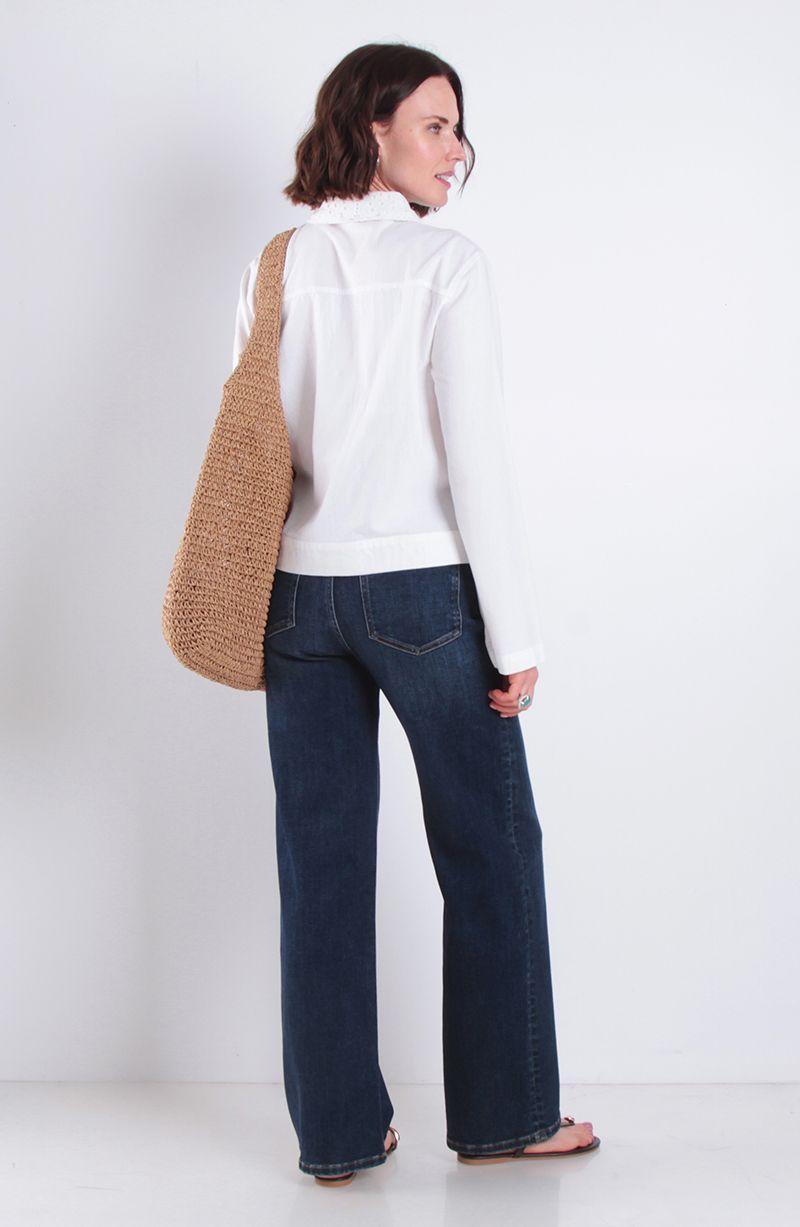 Chaqueta Manga Larga Embroidery Con Bolsillos-6