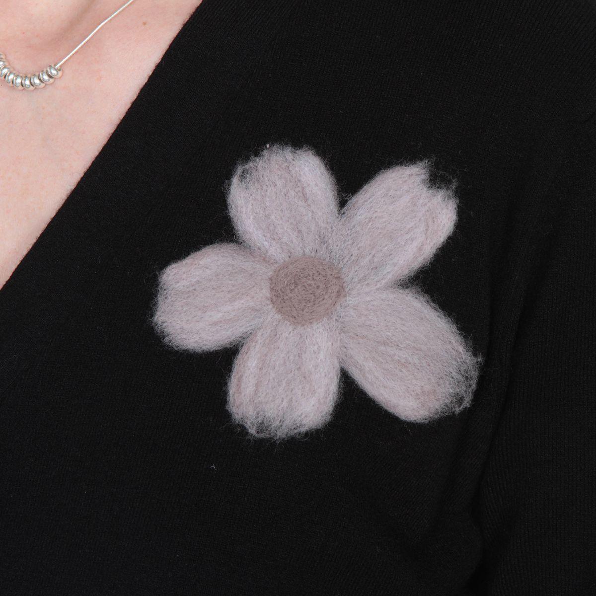 Chaleco Manga Larga Abotonado En Delantero Escote V-3