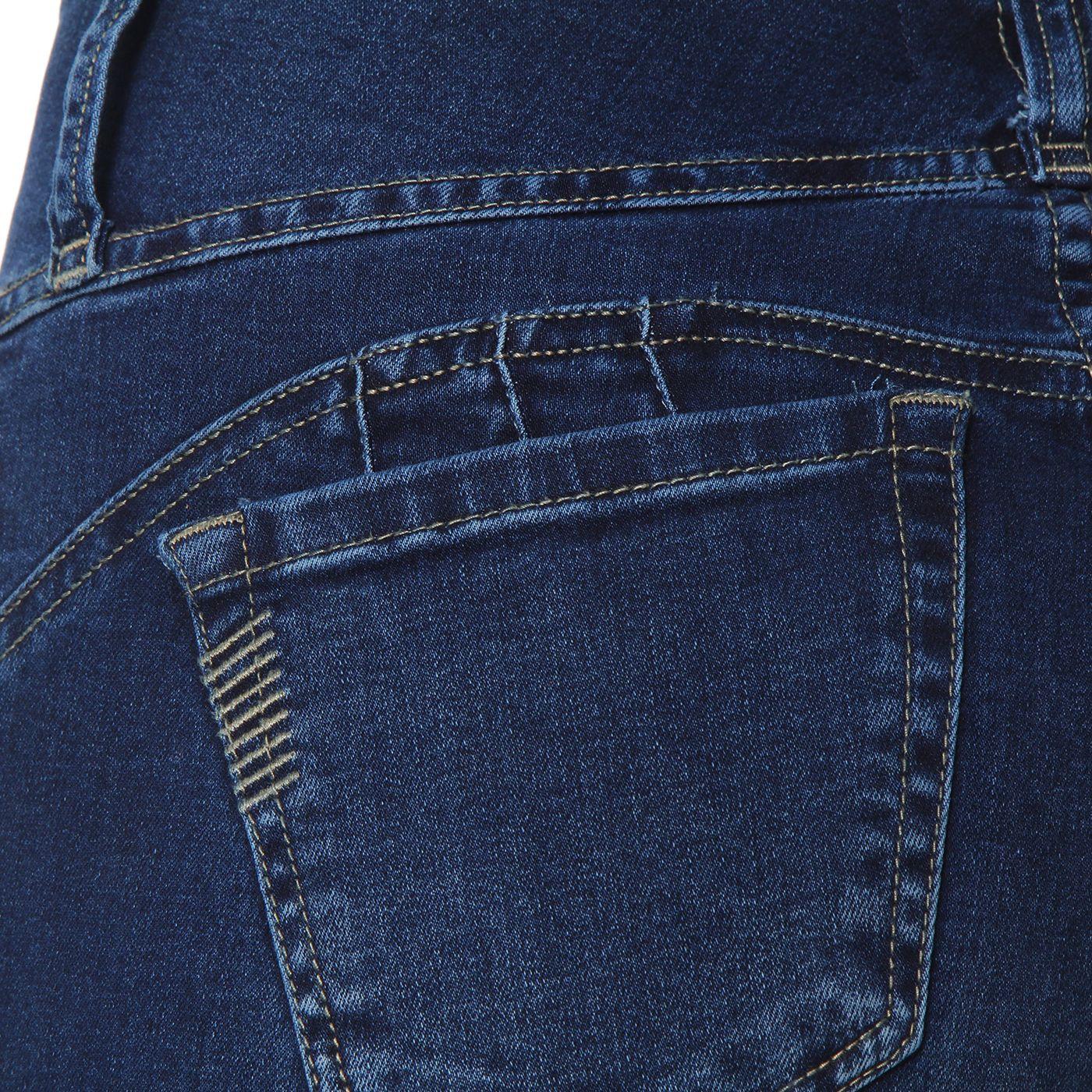Jeans Pitillo Escultural Tiro Alto 3 Botones-9