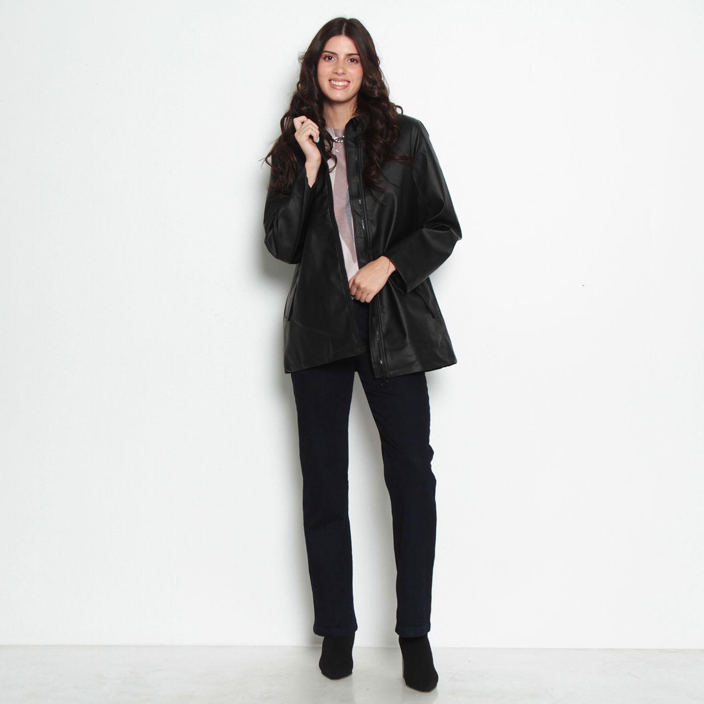 Chaqueta Impermeable Manga   Larga Con Capucha-8