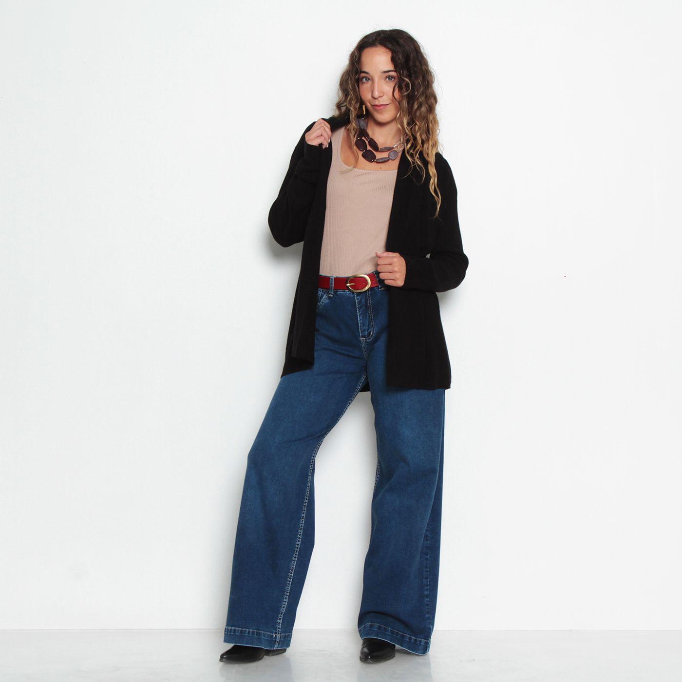 Chaleco Manga Larga Solid-5