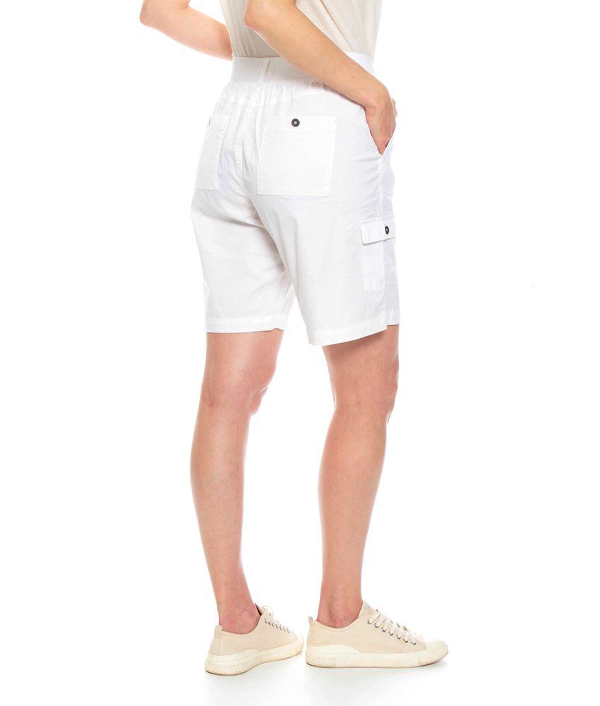 Short Cargo Solido Pretina Un Boton Con Pu?o-1