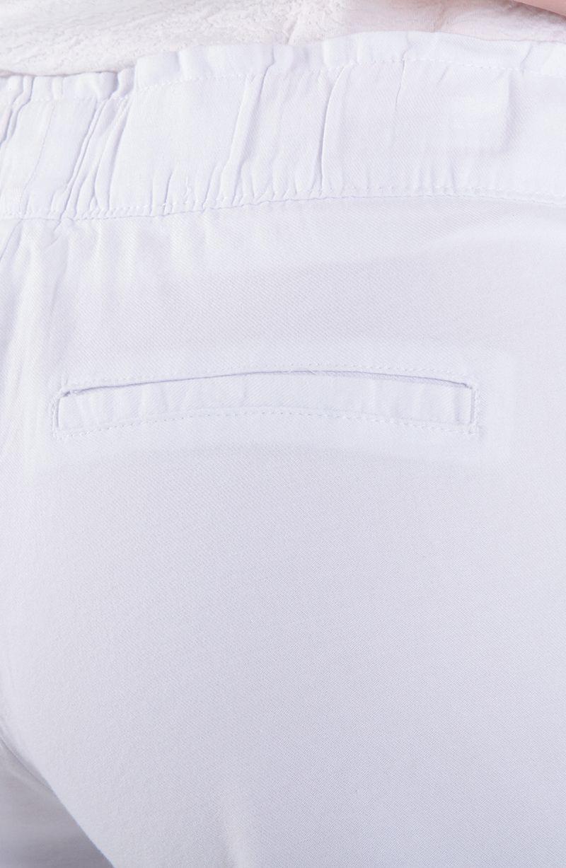 Short Tiro Alto Lyocell Pretina Elasticada Con Lazo Y Bolsillos-7