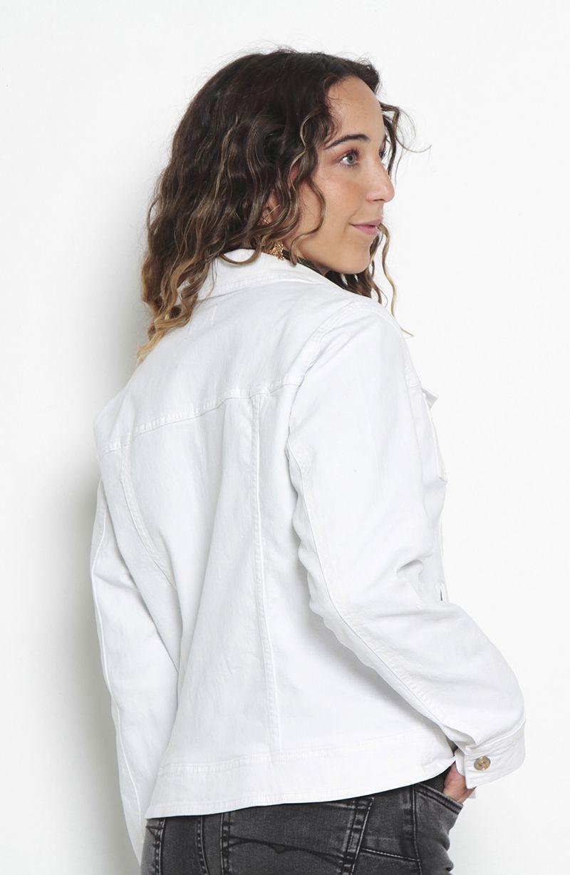 Chaqueta Denim Clasica  Pretina Basica-4