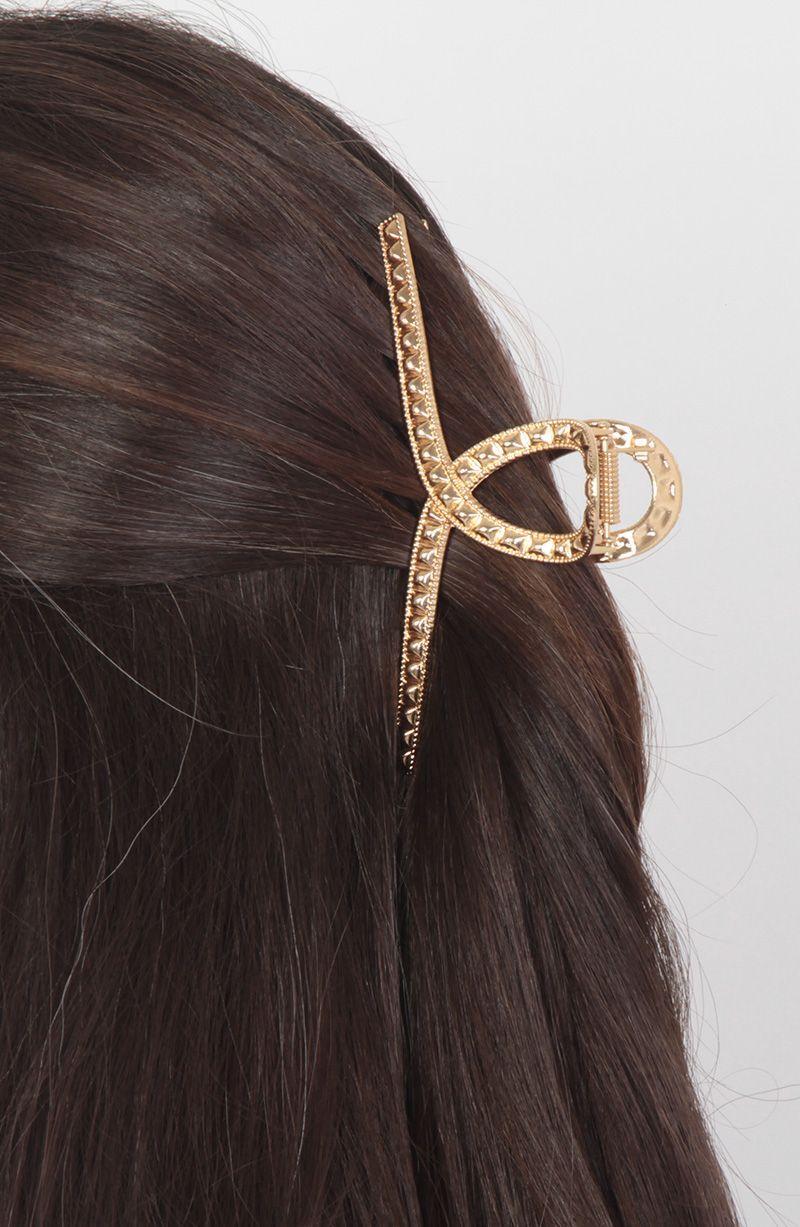 Pinza Metalica Para Cabello-2
