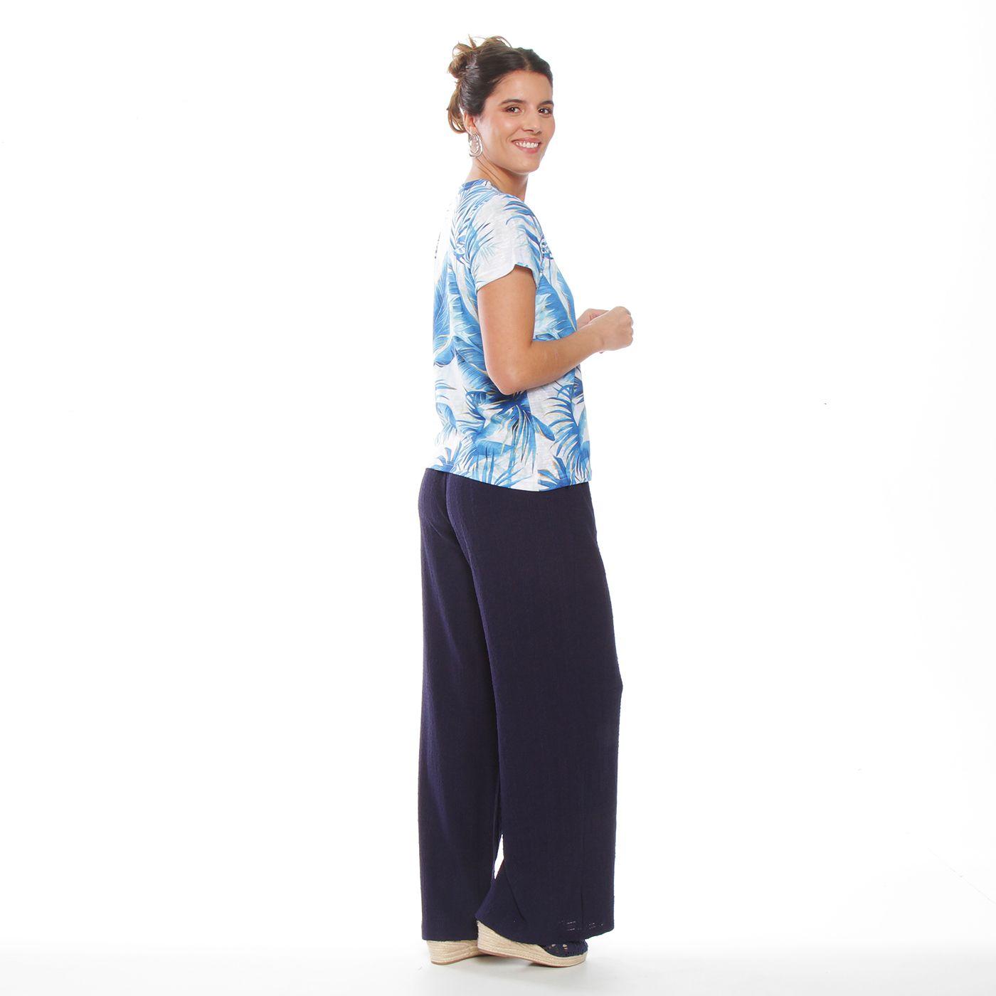 Polera Manga  Corta Sublimada Escote V-5