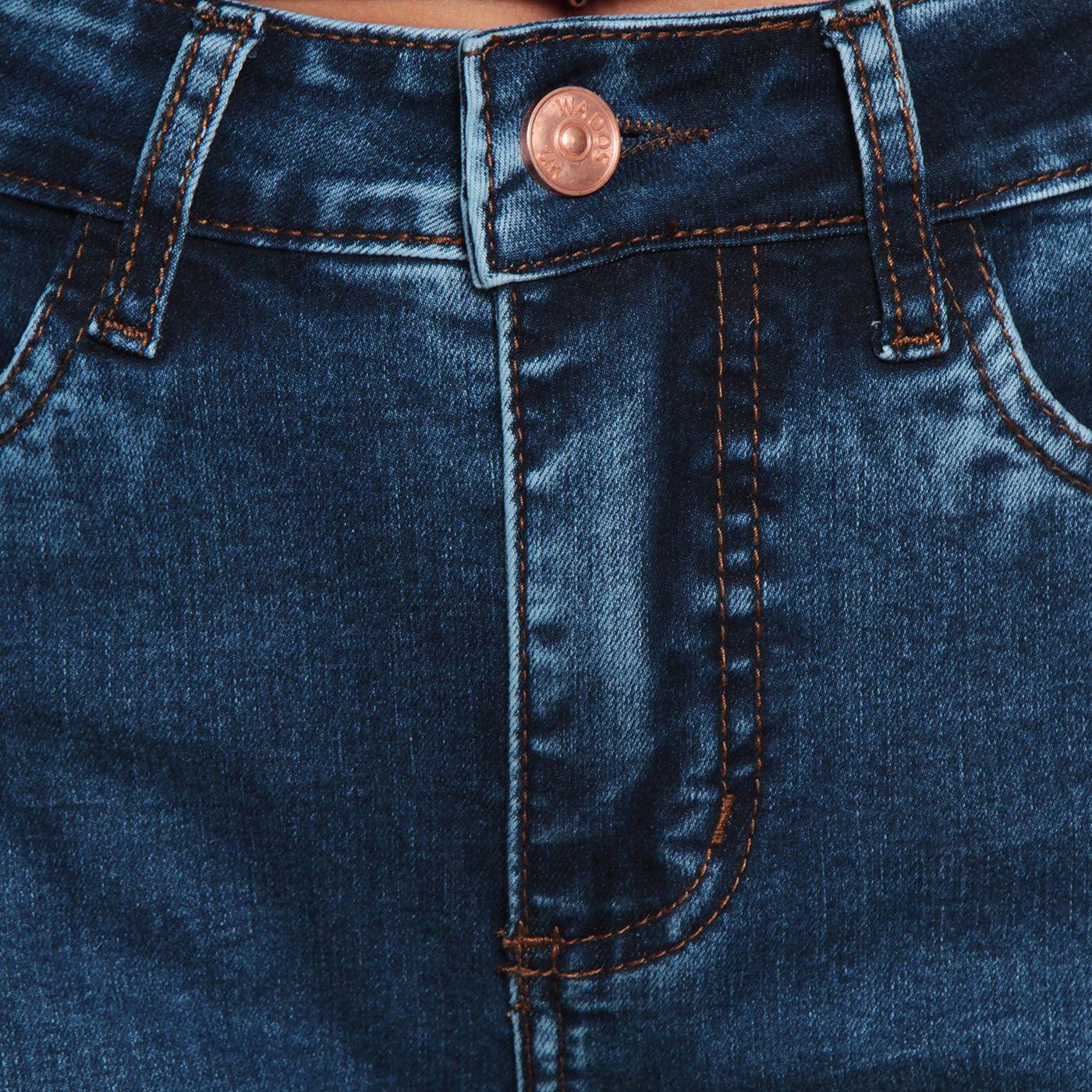 Jeans Basico  Recto Pretina  Un Boton-2