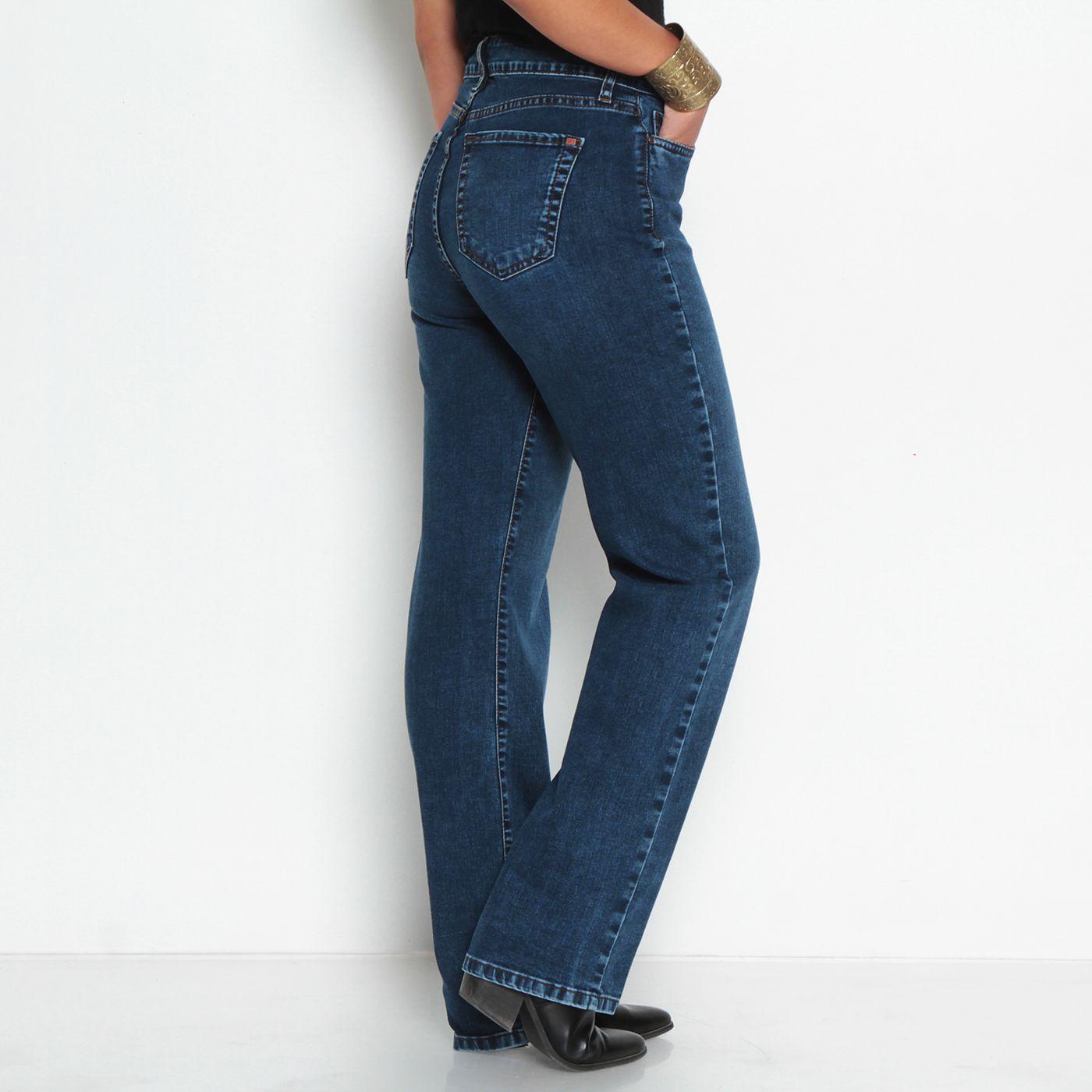 Jeans Basico  Recto Pretina  Un Boton-7