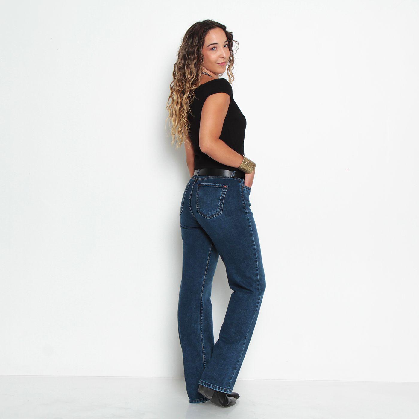 Jeans Basico  Recto Pretina  Un Boton-9