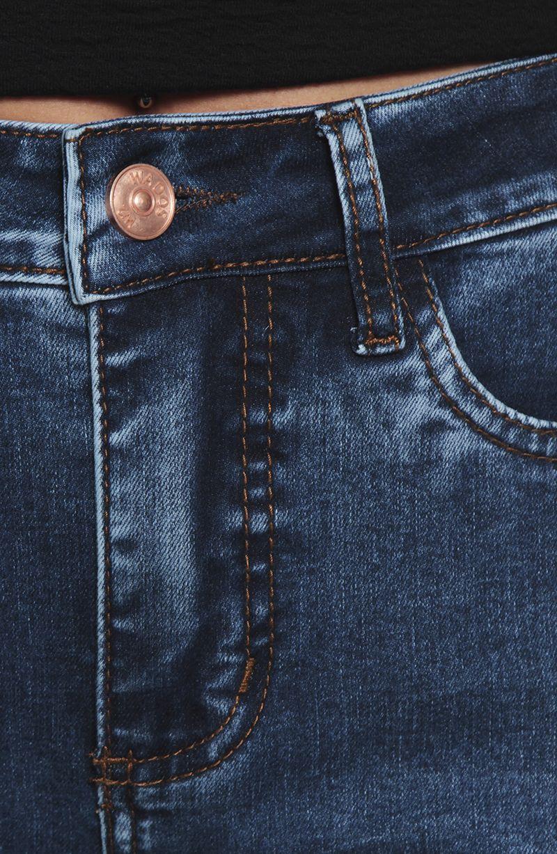 Jeans Basico  Recto Pretina  Un Boton-2