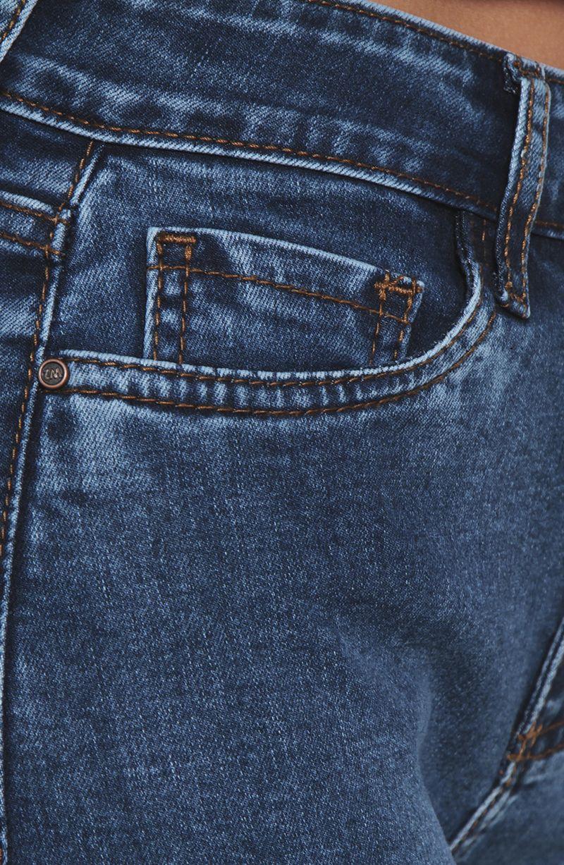 Jeans Basico  Recto Pretina  Un Boton-3