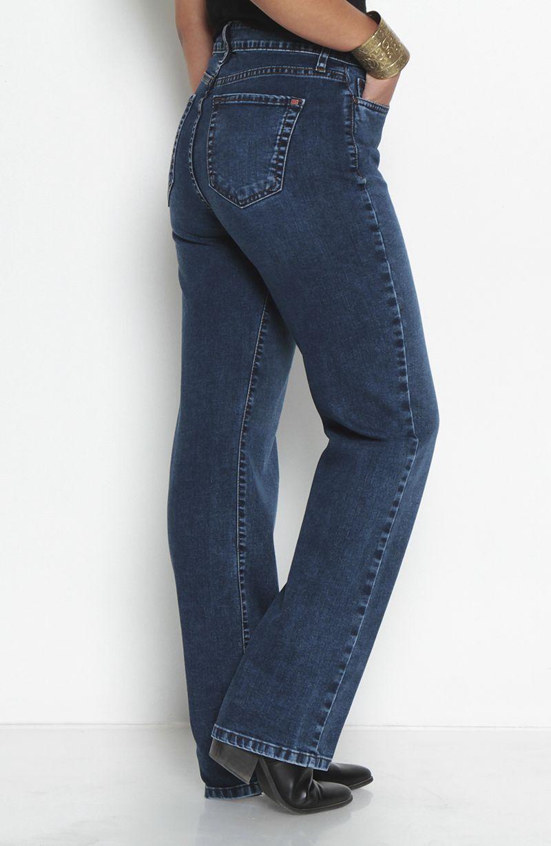 Jeans Basico  Recto Pretina  Un Boton-4