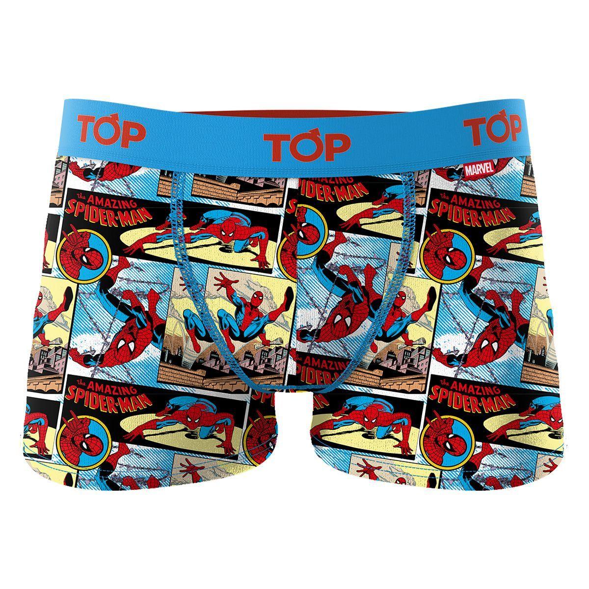 Bóxer Niño Algodón Marvel Pack 4 C14 -1