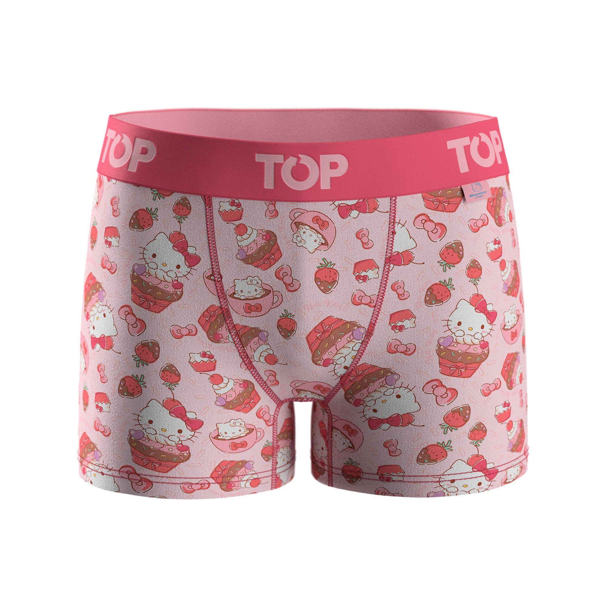 BÓXER MEDIO NIÑA ALGODÓN PACK 3 HELLO KITTY C6 TOP-1