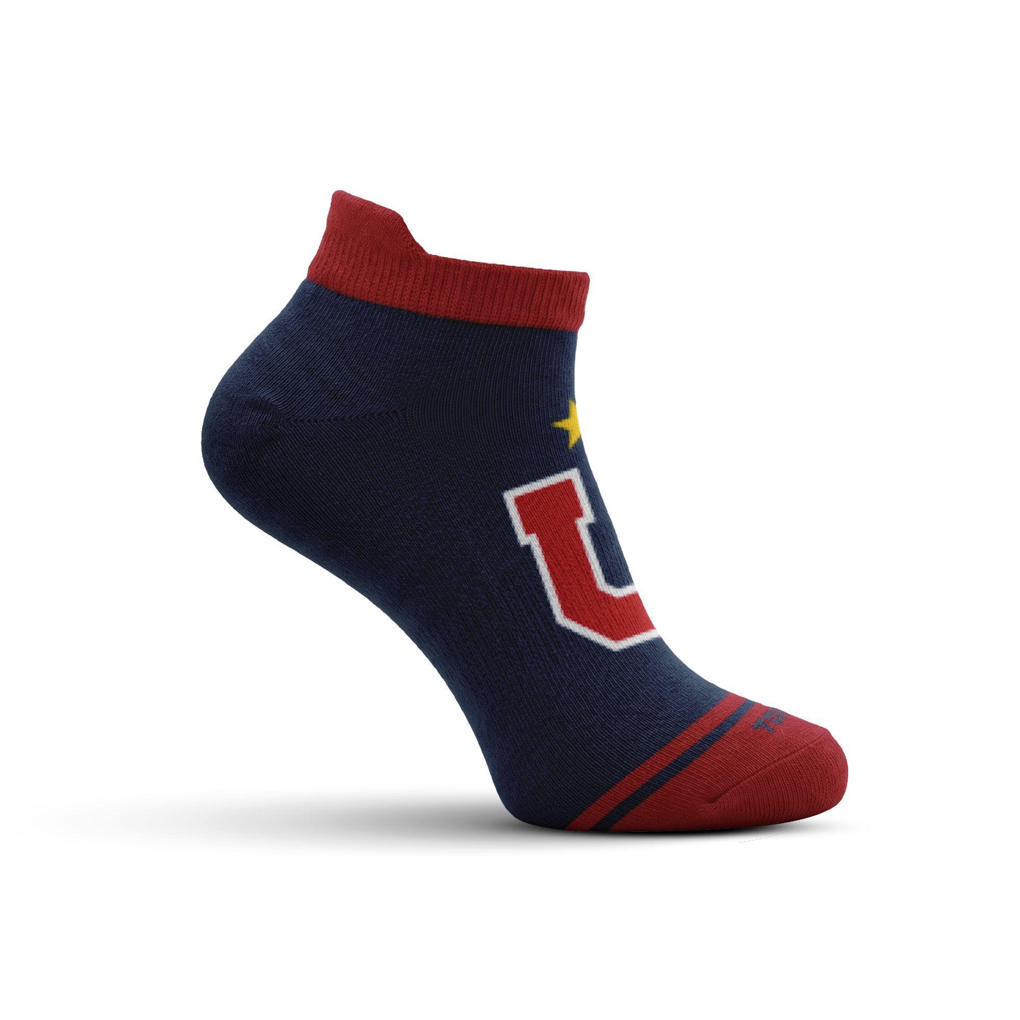 Calcetines Cortos Algodón Niños Universidad de Chile Pack 3 C2 Top-3