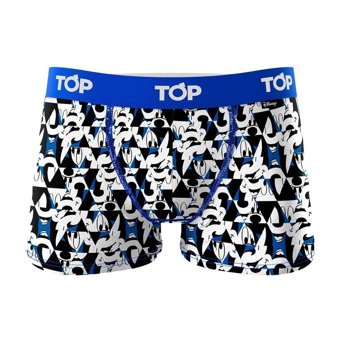 Boxer Niño Algodón Top Disney Pack 4 C2-1